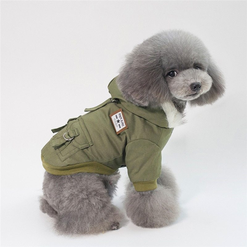Manteau pour Chien avec Capuche – Confort