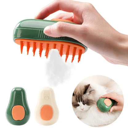 Brosse Vapeur Auto-nettoyant – Massage & Toilettage en Douceur