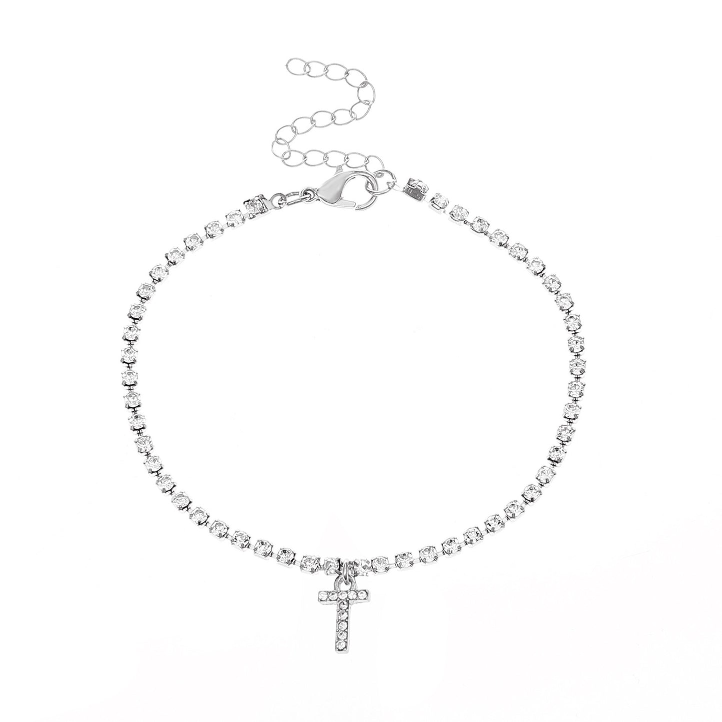 Hip-Hop Letter Anklet - Jewelry