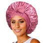 Bonnet en Satin pour  Protection des Cheveux Bouclés