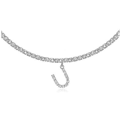 Collier Lettres en Diamant