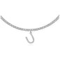 Collier Lettres en Diamant