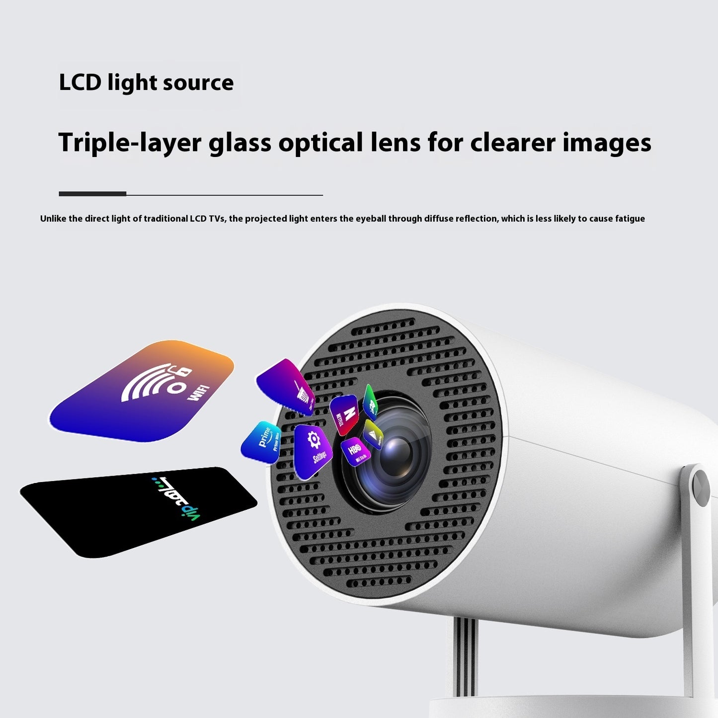 Mini Projecteur Portable – Expérience Cinéma à Domicile
