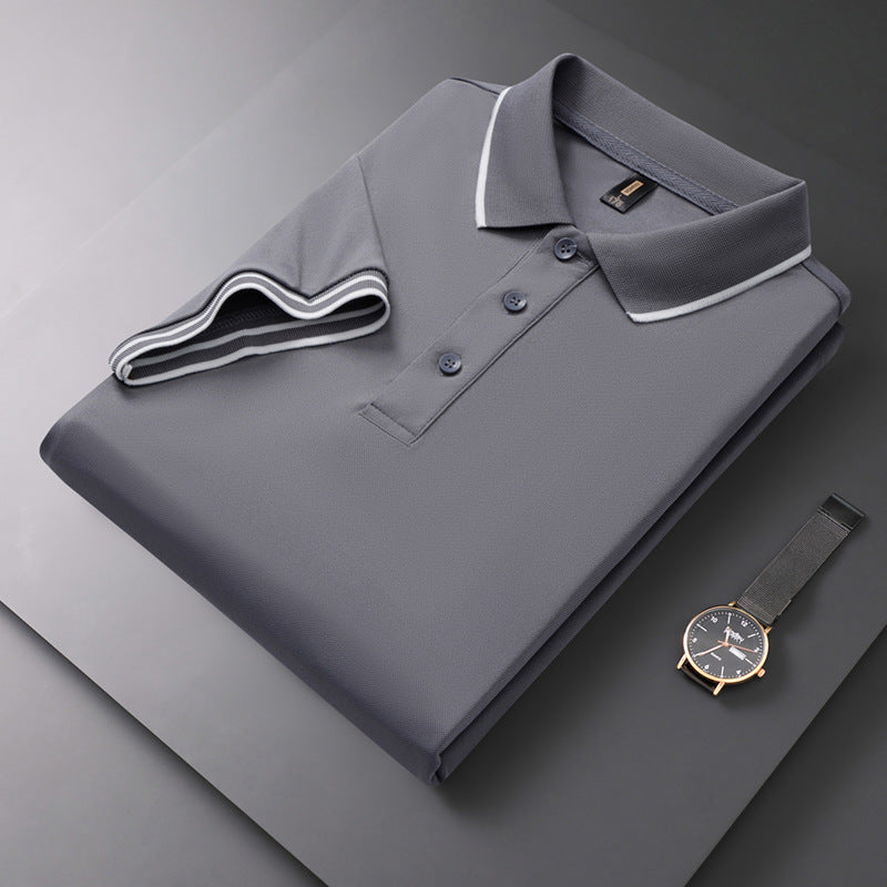 Polo Homme à Manches Courtes – Élégance et Confort