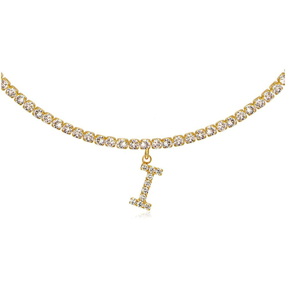 Collier Lettres en Diamant