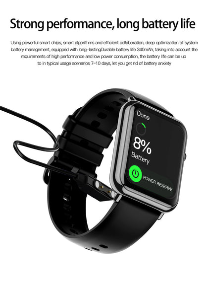Montre Intelligente Étanche – Suivi de Santé