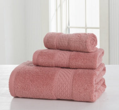 Serviette de Bain Épaissie Double Face en Coton