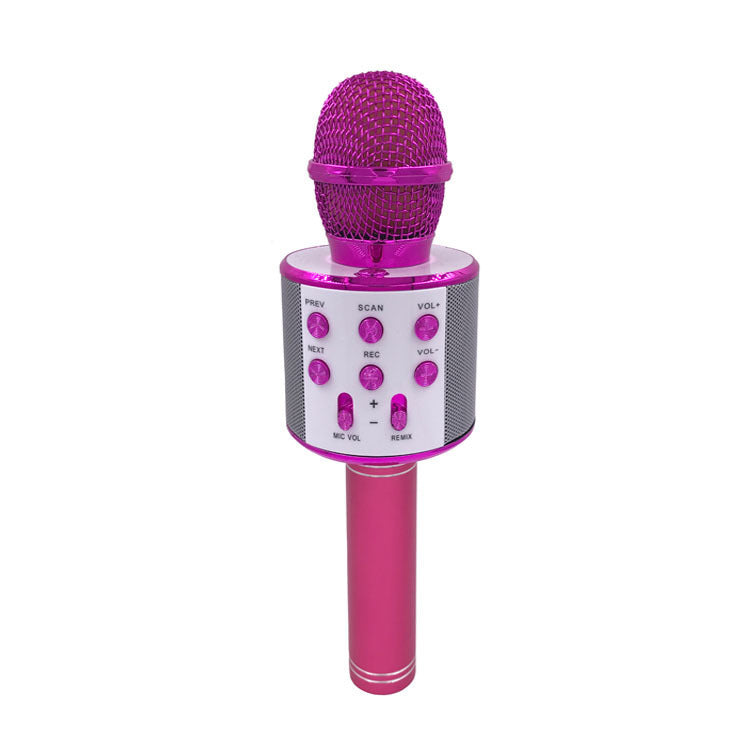 Microphone Sans Fil Bluetooth – Karaoké & Enceinte Intégrée !