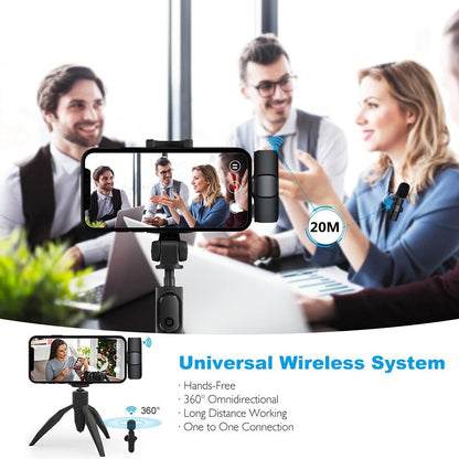 Wireless Lavalier Microphone – Professional Sound