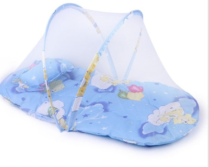 Lit Bébé Pliable avec Moustiquaire