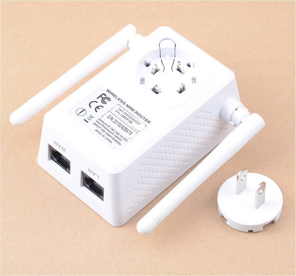 Répéteur WiFi Double Antenne & Double Port Réseau