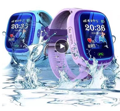 Montre Intelligente Enfant  – Étanche, Appels & Localisation GPS !