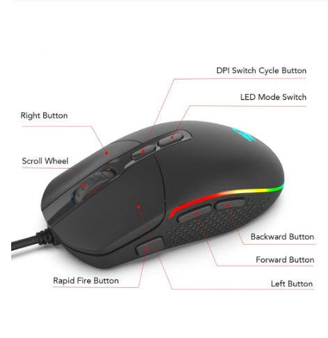 Souris Gaming Haute Précision