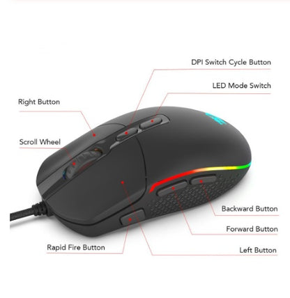 Souris Gaming Haute Précision