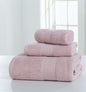 Serviette de Bain Épaissie Double Face en Coton