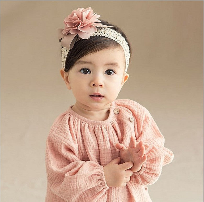 Bandeau en Dentelle pour Bébé –  Petites Princesses