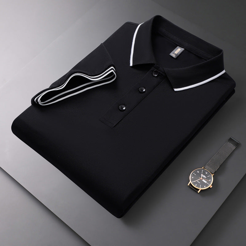 Polo Homme à Manches Courtes – Élégance et Confort