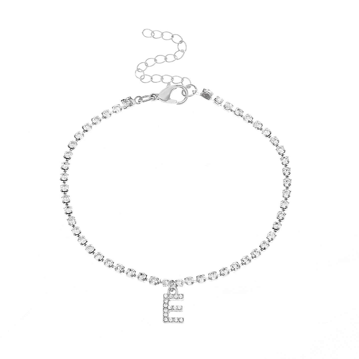 Hip-Hop Letter Anklet - Jewelry