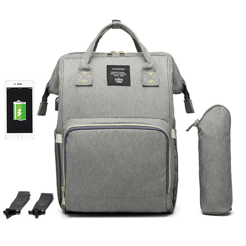LEQUEEN Multifunctional Diaper Bag