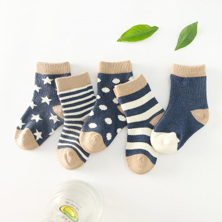 Chaussettes Tubes en Coton pour Enfants