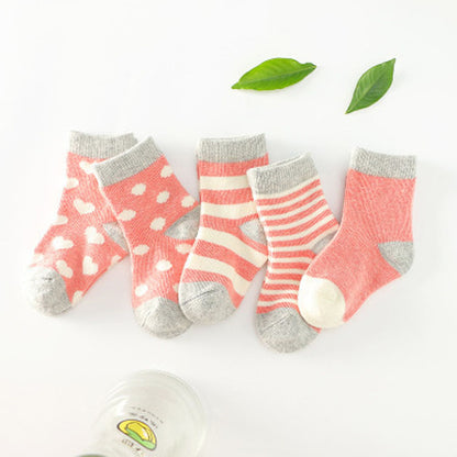 Chaussettes Tubes en Coton pour Enfants