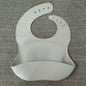 Bavoir en silicone souple et imperméable