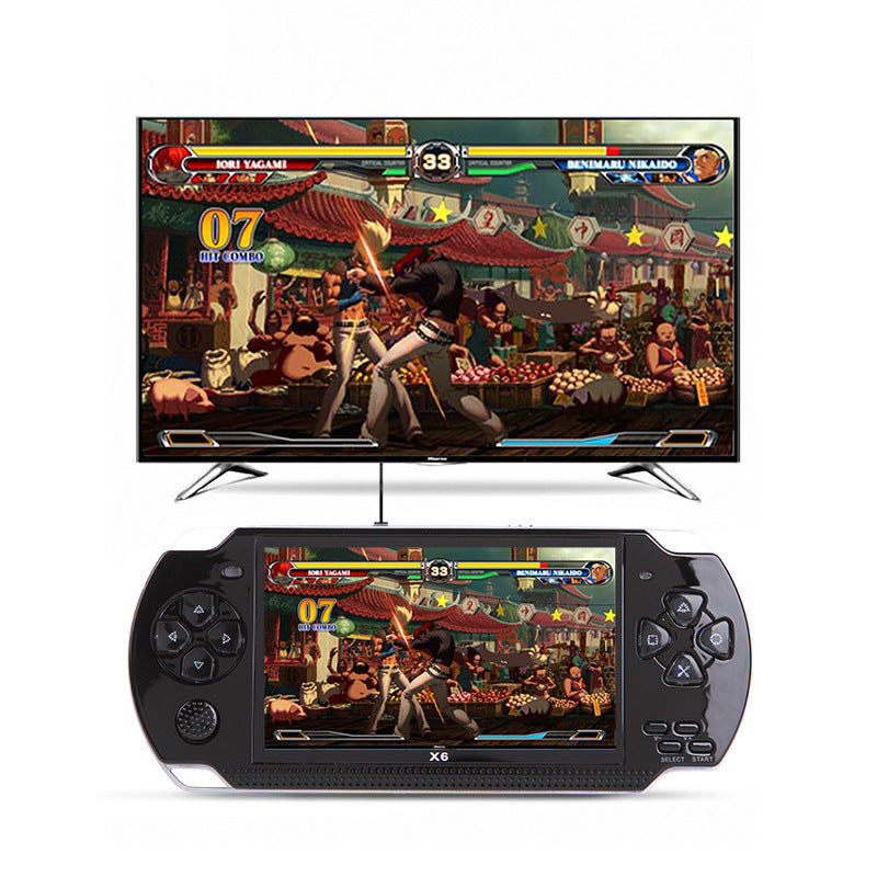 32-Bit Handheld Game Console – 4.3” HD Screen &amp; 8GB Storage