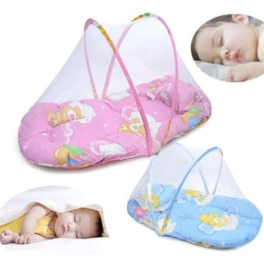 Lit Bébé Pliable avec Moustiquaire