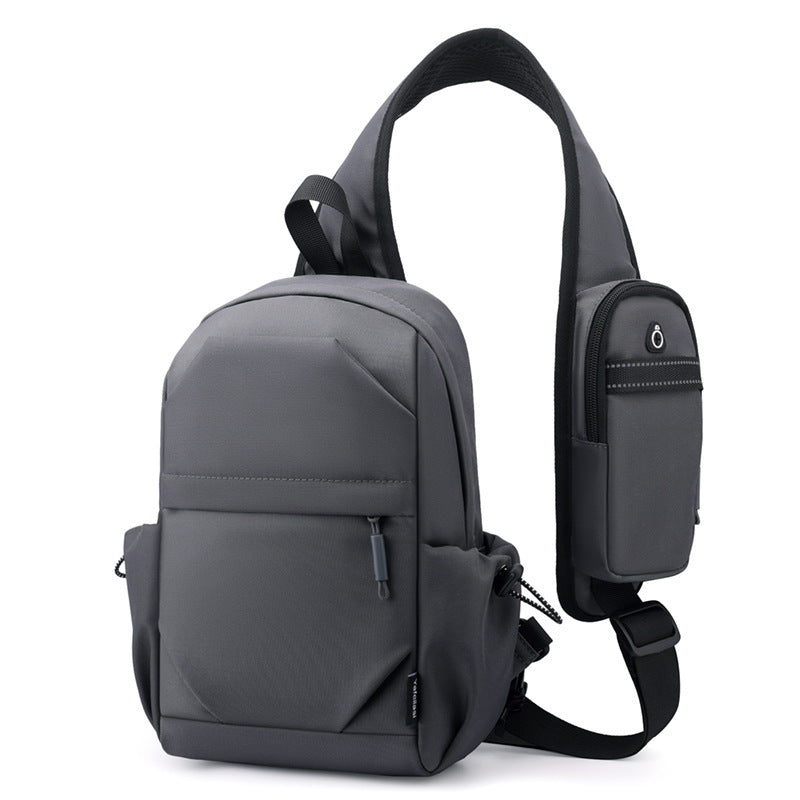 Fabric backpack Shoulder bag