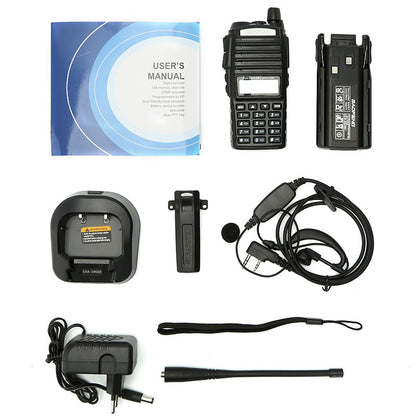 يعد جهاز BaoFeng UV-82 (8W) جهاز اتصال لاسلكي قوي ثنائي النطاق