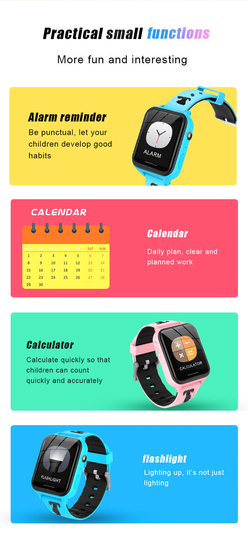 Montres Téléphones pour Enfants