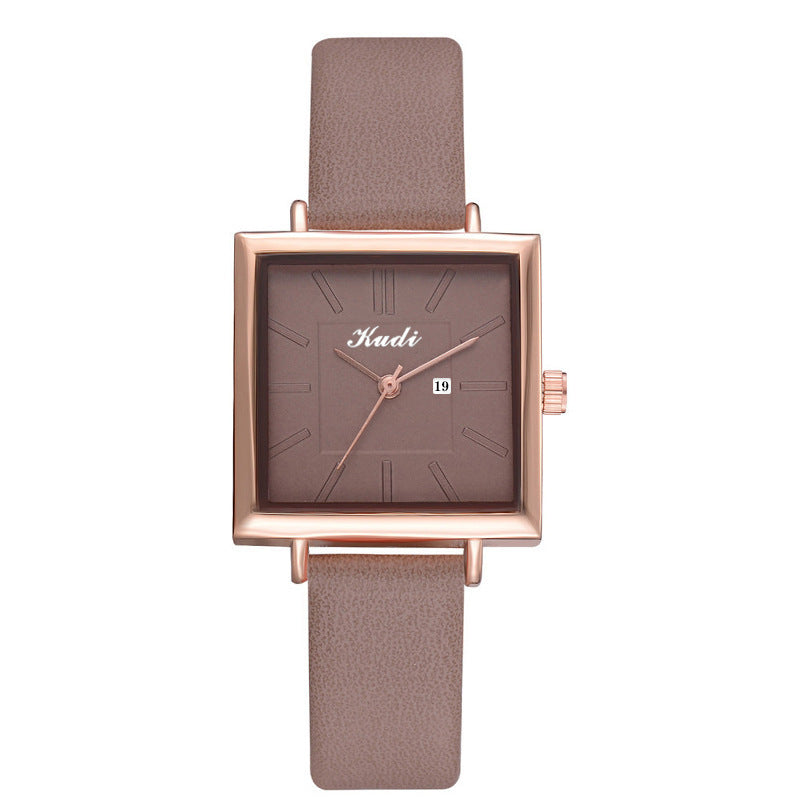 Montre Étudiante Tendance avec Calendrier