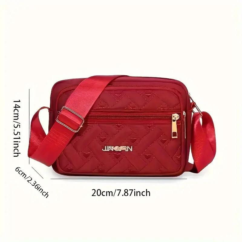 Multi-Layer Shoulder Bag