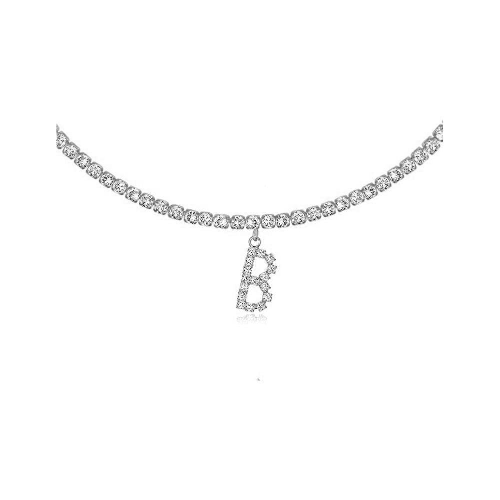 Collier Lettres en Diamant