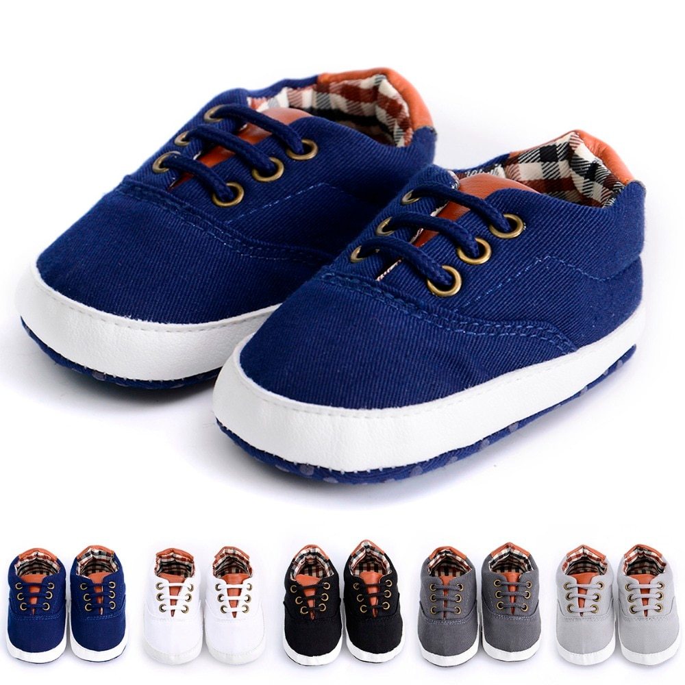 Chaussures en Toile pour Bébé – Souples & Confortables