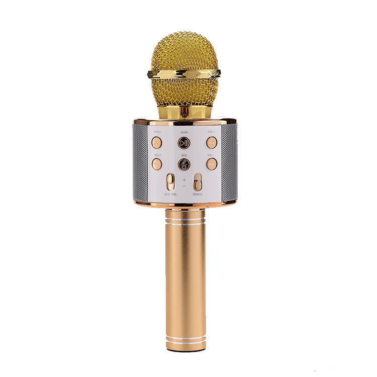 Microphone Sans Fil Bluetooth – Karaoké & Enceinte Intégrée !