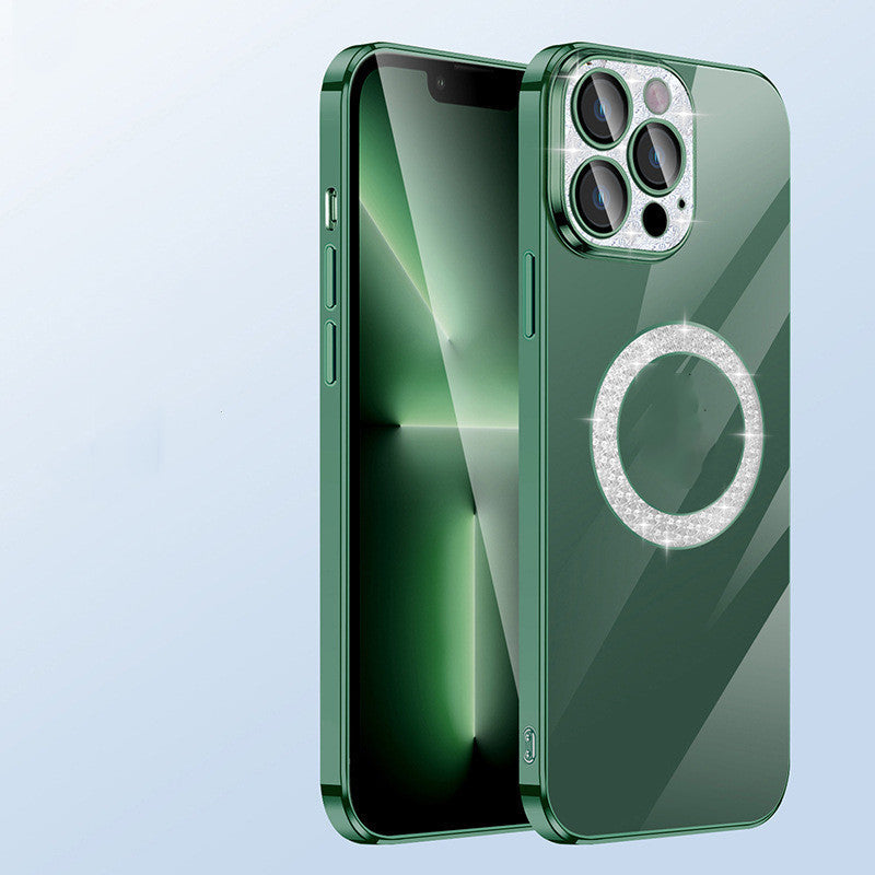 Coque Téléphone Luxe avec Anneau Diamanté