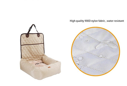 Matelas de Voiture 2 en 1 – Confort & Sécurité pour Chiens