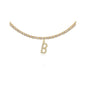 Collier Lettres en Diamant