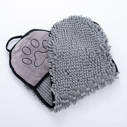 Serviette Microfibre Ultra-Absorbante pour Chiens & Chats