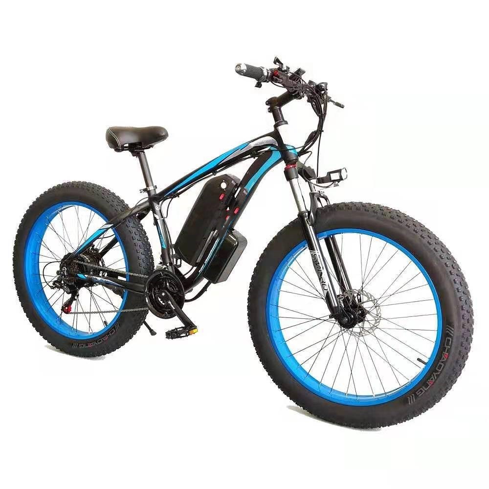 Vélo Électrique Tout-Terrain – VTT Électrique 21 Vitesses avec Batterie Lithium