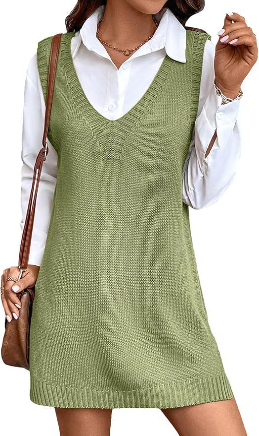 Robe Pull Sans Manches – Chic & Confort en Maille Côtelée