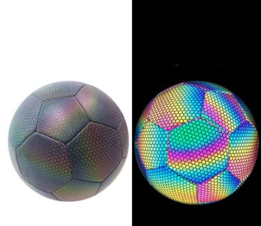 Ballon de Football Réfléchissant Cousu Machine
