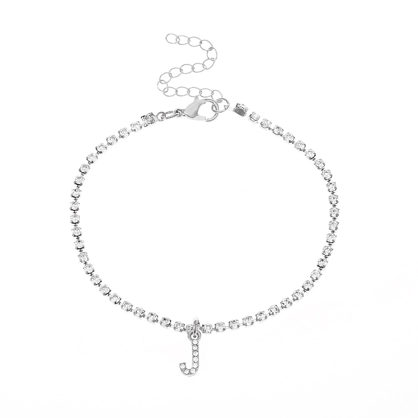 Hip-Hop Letter Anklet - Jewelry