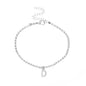 Hip-Hop Letter Anklet - Jewelry