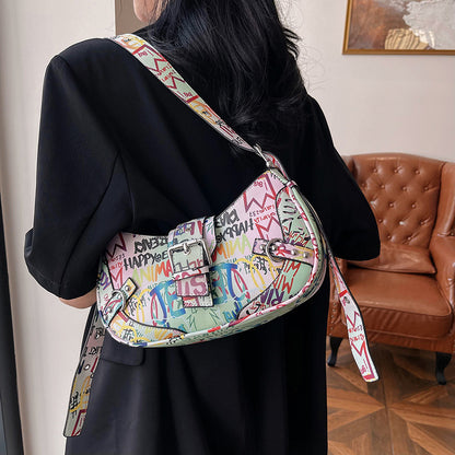 Sac à Épaule avec Lettrage