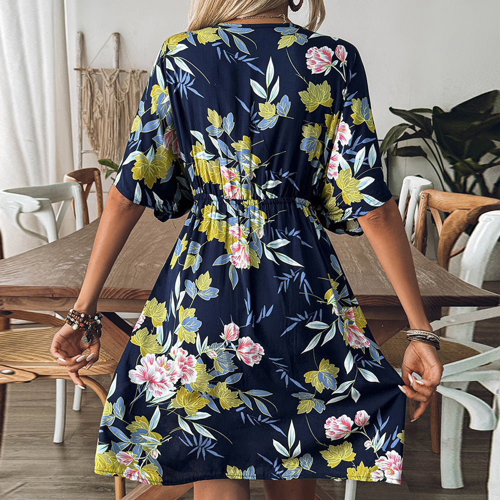 Robe Bohème Brodée – Unique & Détails en Perles
