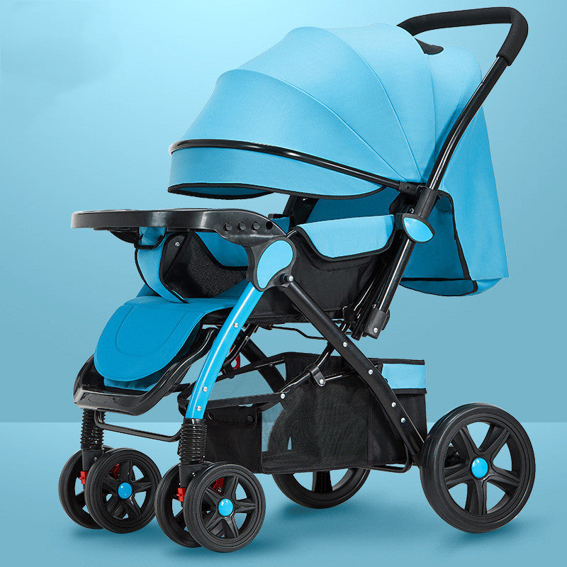 Poussette Légère et Facile à Pliée – Confortable pour Bébé