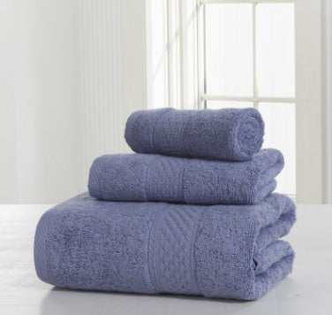 Serviette de Bain Épaissie Double Face en Coton