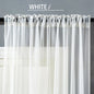 Rideau Moderne en Coton et Lin